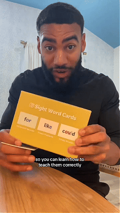 🔠 ✨ Sight Word Flashcards