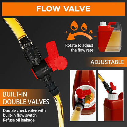 ⏰Last Day Promotion 49% 🔥Portable Hand Siphon Transfer Pump Kit