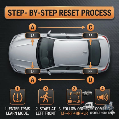 🚗 Reset Your Tire Pressure Sensors In Minutes-GM TPMS Reset Tool