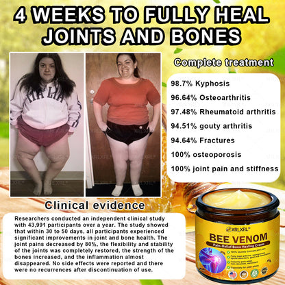 XRLXRL® Bee Venom Pain-Relief Bone Healing Cream🐝🐝(Specially for older adults)