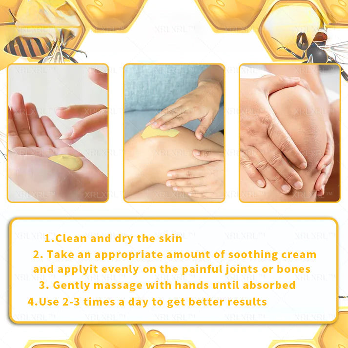 XRLXRL® Bee Venom Pain-Relief Bone Healing Cream🐝🐝(Specially for older adults)