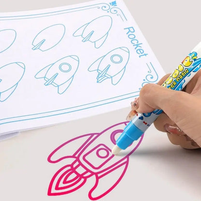 ⏰Last Day Promotion 49% 🔥Cute Cartoon Magic Water Canvas Drawing Mat