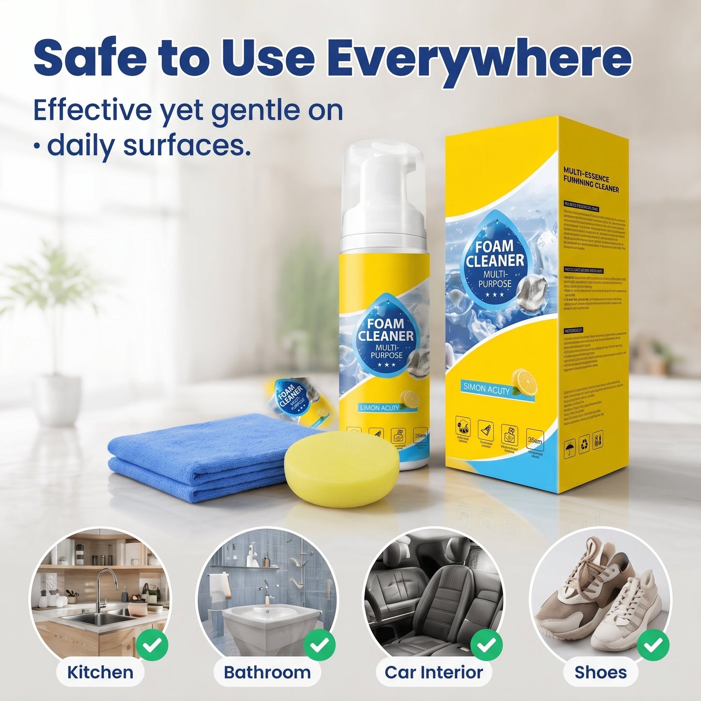 ⏰Last Day 49% Off⏰ Deep Cleaning Foam For Car Interiors And Home Furnishings