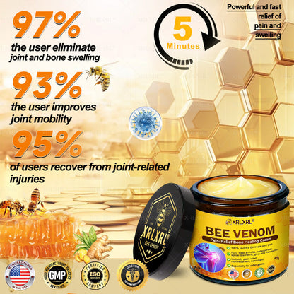 XRLXRL® Bee Venom Pain-Relief Bone Healing Cream🐝🐝(Specially for older adults)