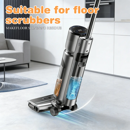 Floor Cleaning Tablets - Safe for Wood Tile Marble Quick Dry No Residue 12 Tablets Lemon Scent