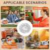 🔥Last Day 49% OFF- 2026 Kitchen Aluminum Foil Heat Shield – No Plastic 🥘