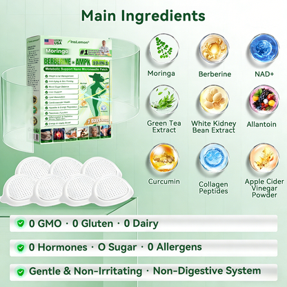 𝐅𝐃𝐀 𝐑𝐞𝐠𝐢𝐬𝐭𝐞𝐫𝐞𝐝 & 𝐆𝐌𝐏 𝐂𝐞𝐫𝐭𝐢𝐟𝐢𝐞𝐝 🌱|𝐈𝐧𝐬𝐋𝐞𝐦𝐨𝐧® 𝗠𝗼𝗿𝗶𝗻𝗴𝗮 × 𝗕𝗲𝗿𝗯𝗲𝗿𝗶𝗻𝗲 × 𝗔𝗠𝗣𝗞 𝟭𝟬-𝗶𝗻-𝟭 𝗠𝗲𝘁𝗮𝗯𝗼𝗹𝗶𝗰 𝗦𝘂𝗽𝗽𝗼𝗿𝘁 𝗡𝗮𝗻𝗼 𝗠𝗶𝗰𝗿𝗼𝗻𝗲𝗲𝗱𝗹𝗲 𝗣𝗮𝘁𝗰𝗵🇺🇸(𝐉𝐮𝐬𝐭 𝐨𝐧𝐜𝐞 𝐚 𝐝𝐚𝐲, 𝐯𝐢𝐬𝐢𝐛𝐥𝐞 𝐜𝐡𝐚𝐧𝐠𝐞𝐬 𝐢𝐧 𝟕 𝐝𝐚𝐲𝐬） ✅ 𝐅𝐨𝐫 𝐨𝐛𝐞𝐬𝐢𝐭𝐲, 🅛🅞🅞🅢🅔 🅢🅚🅘🅝,𝐝𝐢𝐚𝐛𝐞𝐭𝐞𝐬, 𝐬𝐥𝐞𝐞𝐩 𝐚𝐩𝐧𝐞𝐚, 𝐣𝐨𝐢𝐧𝐭 𝐢𝐬𝐬𝐮𝐞𝐬, 𝐚𝐧𝐝 𝐦𝐨𝐫𝐞