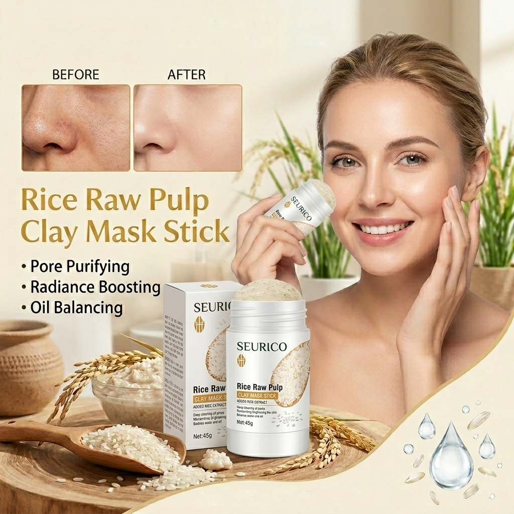 Rice Raw Pulp Clay Mask Stick