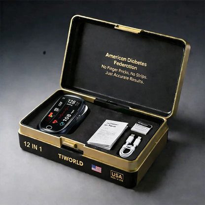 🔥Final 2 Hours : Only Limited Stock Left🏆TIWORLD™ Non-Invasive Blood Glucose Meter 99.9% Accuracy （Mayo Clinic Recommended）