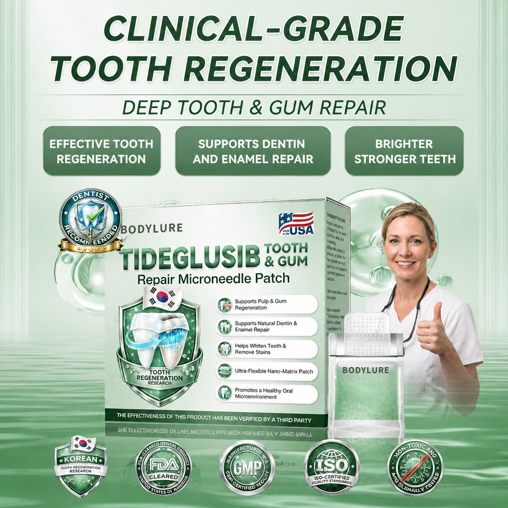 Your Smile~Bodylure® 🦷 Tideglusib Fast‑Dissolving Tooth & Gum Repair Oral Strips ✨ (𝟓-𝐢𝐧-𝟏 💎 𝐑𝐞𝐛𝐮𝐢𝐥𝐝 𝐄𝐧𝐚𝐦𝐞𝐥 & 𝐃𝐞𝐧𝐭𝐢𝐧 • 𝐒𝐭𝐫𝐞𝐧𝐠𝐭𝐡𝐞𝐧 𝐆𝐮𝐦𝐬 • 𝐄𝐫𝐚𝐝𝐢𝐜𝐚𝐭𝐞 𝐓𝐚𝐫𝐭𝐚𝐫 & 𝐎𝐝𝐨𝐫 • 𝐖𝐡𝐢𝐭𝐞𝐧𝐢𝐧𝐠 • 𝐒𝐭𝐨𝐩 𝐓𝐨𝐨𝐭𝐡 𝐒𝐞𝐧𝐬𝐢𝐭𝐢𝐯𝐢𝐭𝐲)