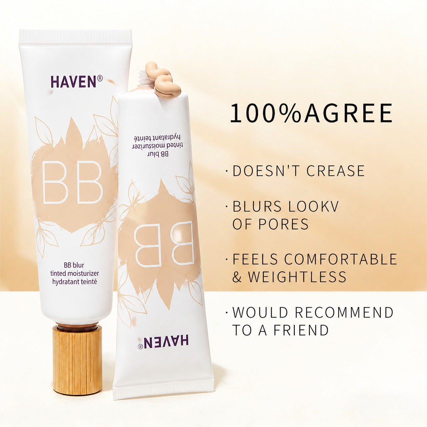 HAVEN BB blur tinted moisturizer