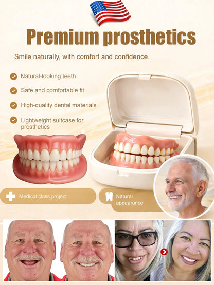 🎁Ends Today: 70% OFF! 🦷Advanced Customized Full Denture Set🦷 (🔥10,000+ Sold In Last 30 Day)