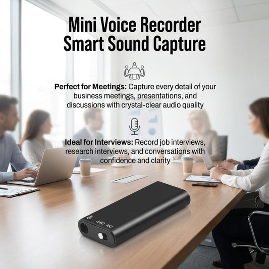 ⏰Last Day Promotion 49% 🔥Secret Spy Recorder: Professional High-Speed Audio Device