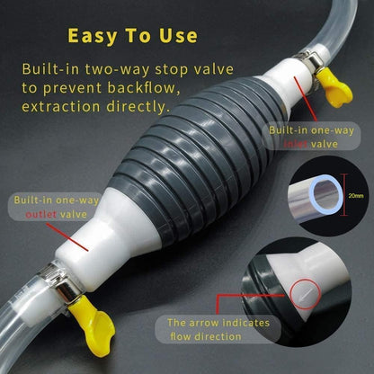 ⏰Last Day Promotion 49% 🔥Portable Hand Siphon Transfer Pump Kit