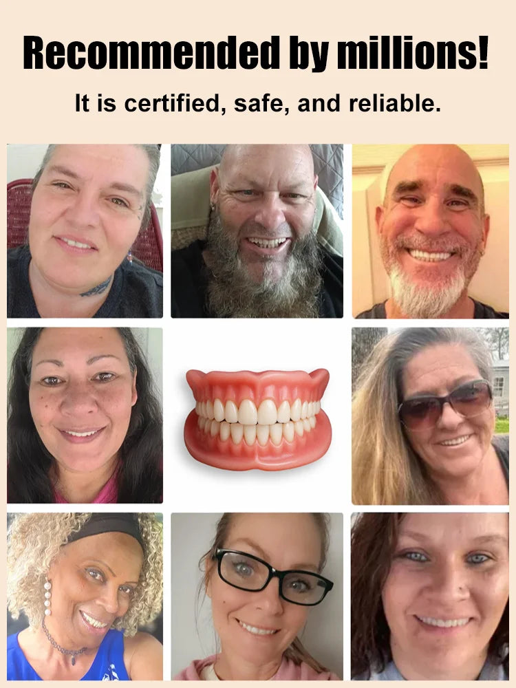🎁Ends Today: 70% OFF! 🦷Advanced Customized Full Denture Set🦷 (🔥10,000+ Sold In Last 30 Day)
