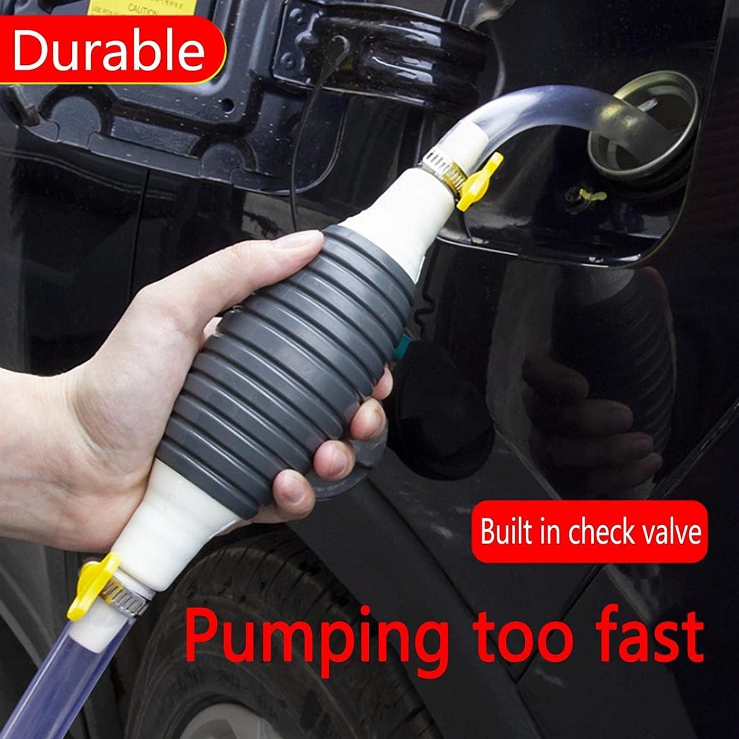 ⏰Last Day Promotion 49% 🔥Portable Hand Siphon Transfer Pump Kit