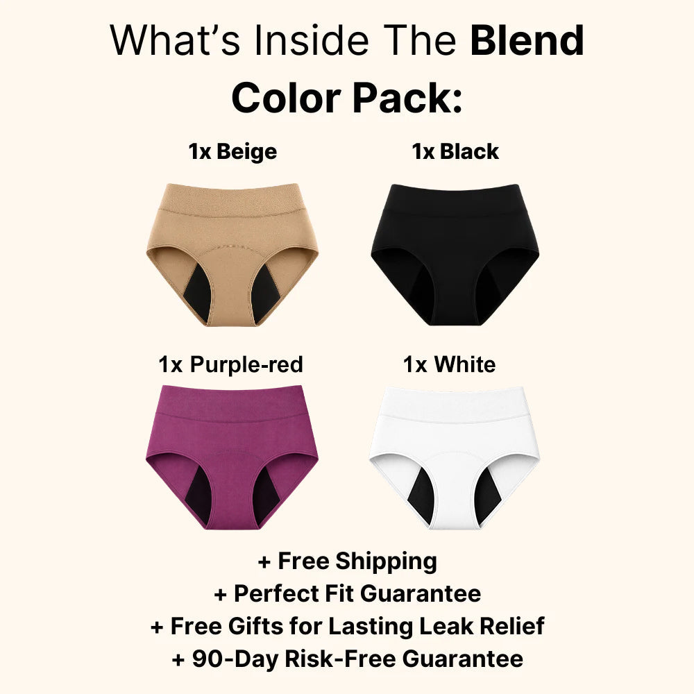 💖🌸Last Day 50% OFF|LBMLBM™  100% Leak-Proof Underwear 4-pack