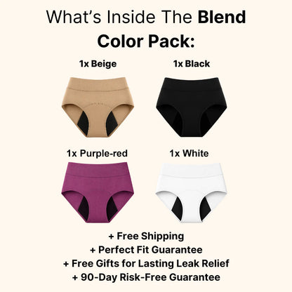 💖🌸Last Day 50% OFF|LBMLBM™  100% Leak-Proof Underwear 4-pack