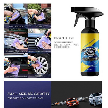 Trysoviren Car Nano quick-coat restore-Coating Spray