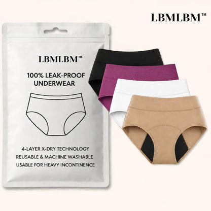 💖🌸Last Day 50% OFF|LBMLBM™  100% Leak-Proof Underwear 4-pack