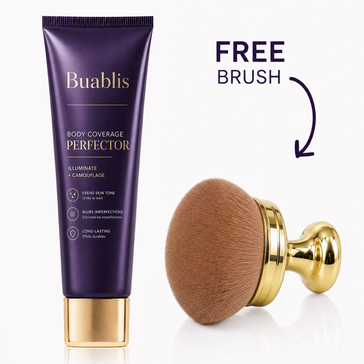 Body Coverage Perfector SPF 30 – Body Makeup for the Face, Arms & Body