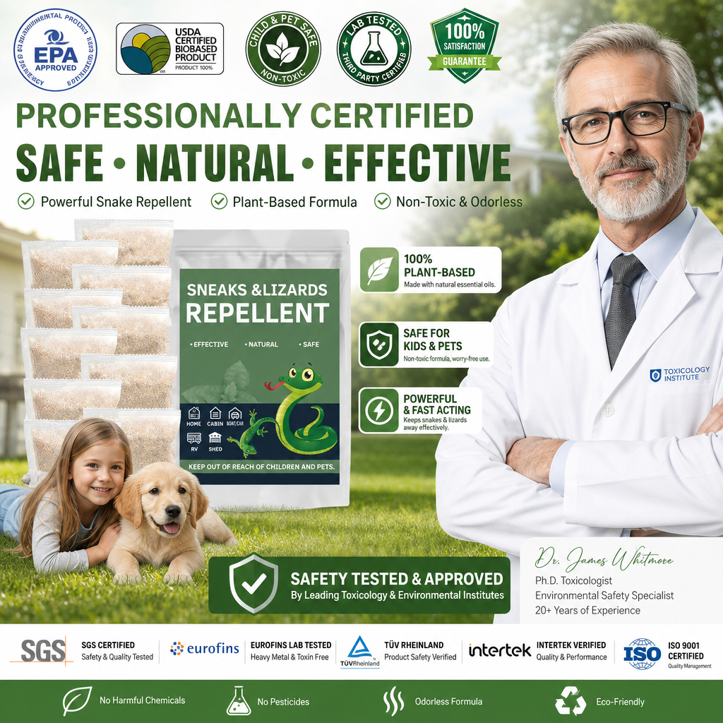 🔥Snakes & Lizards Repellent Pouches