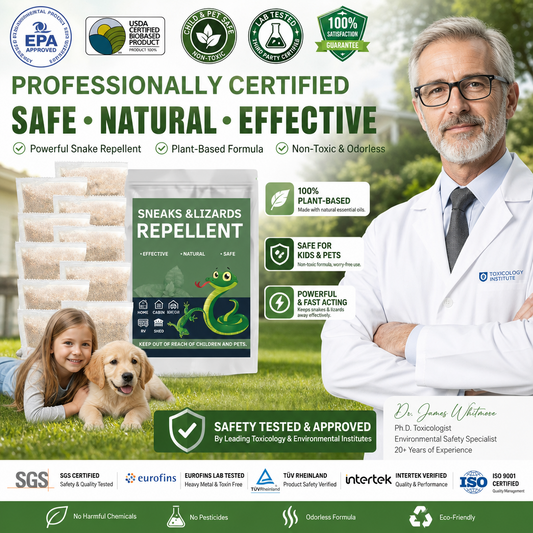 🔥Snakes & Lizards Repellent Pouches