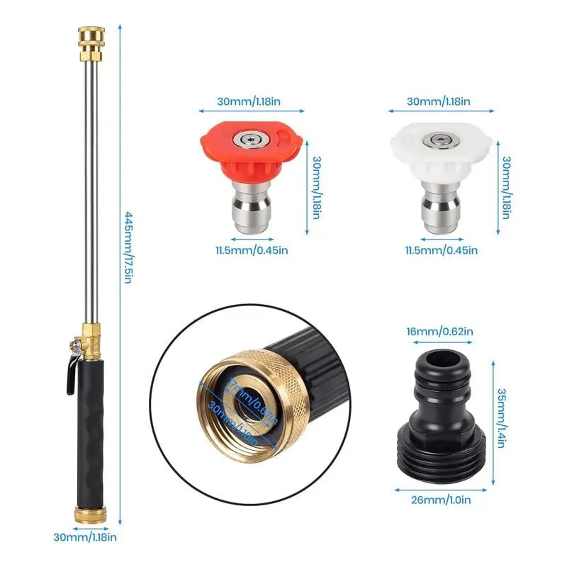 Spring Promotion - Jet Nozzle Power Washer for Garden Hose