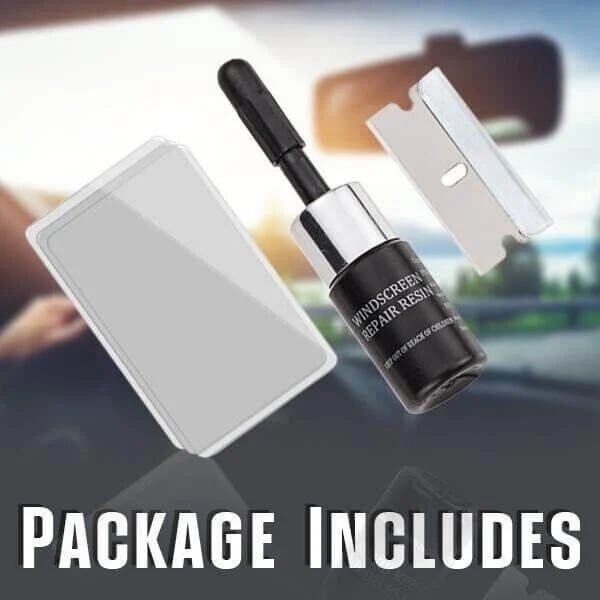 🔥🔥Cracks Gone Glass Repair Kit (New Formula)