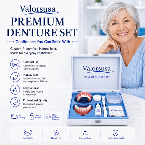 Custom-Fit Dentures for Everyday Comfort