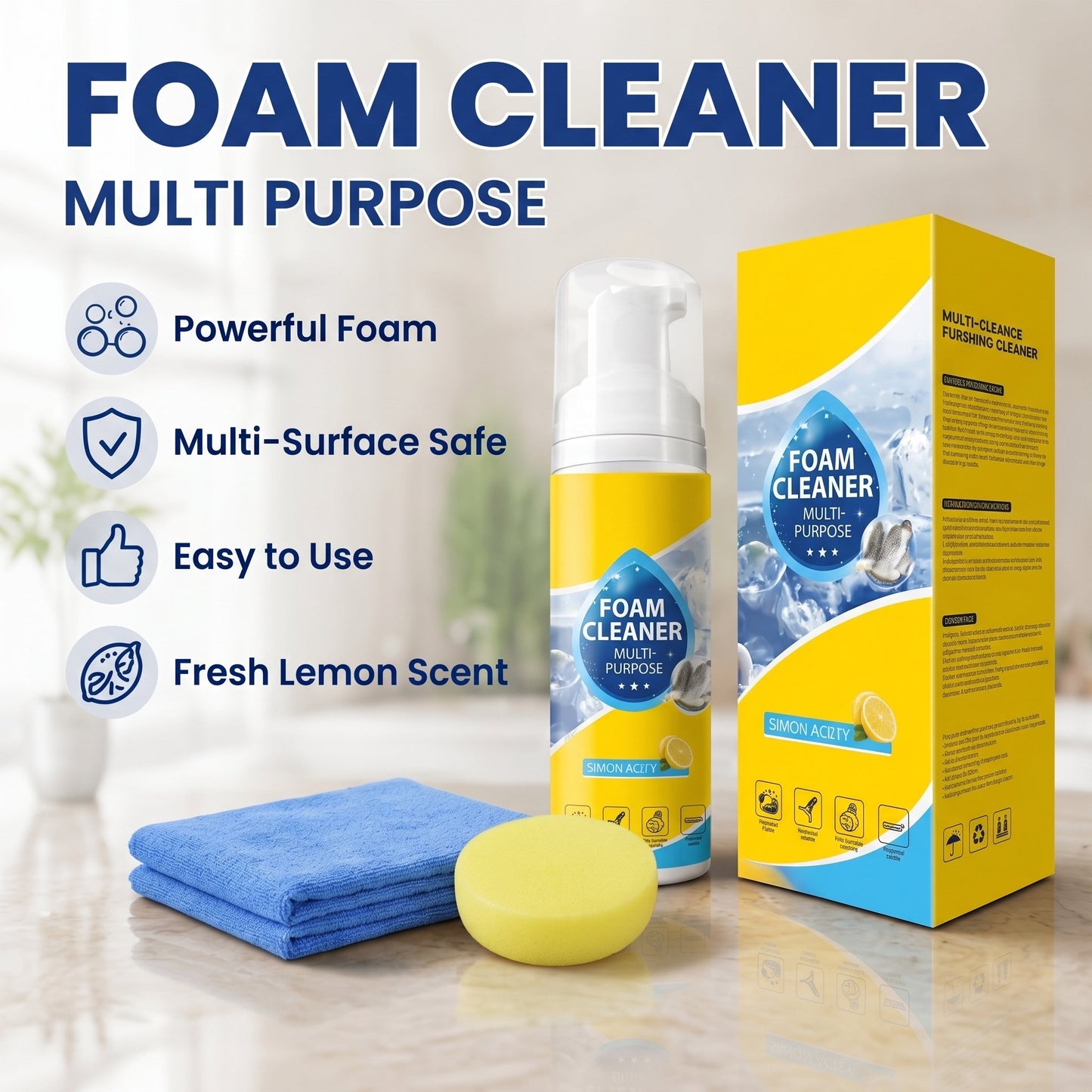 ⏰Last Day 49% Off⏰ Deep Cleaning Foam For Car Interiors And Home Furnishings