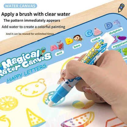 ⏰Last Day Promotion 49% 🔥Cute Cartoon Magic Water Canvas Drawing Mat