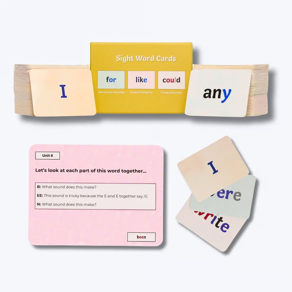 🔠 ✨ Sight Word Flashcards