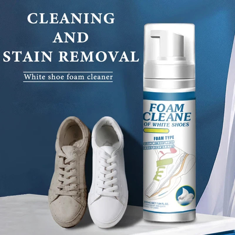 🏆Hot Sale Buy 3 Get 2 Free⏳Universal Portable No-Rinse Foam Cleaner for Shoes