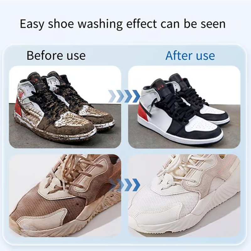 🏆Hot Sale Buy 3 Get 2 Free⏳Universal Portable No-Rinse Foam Cleaner for Shoes