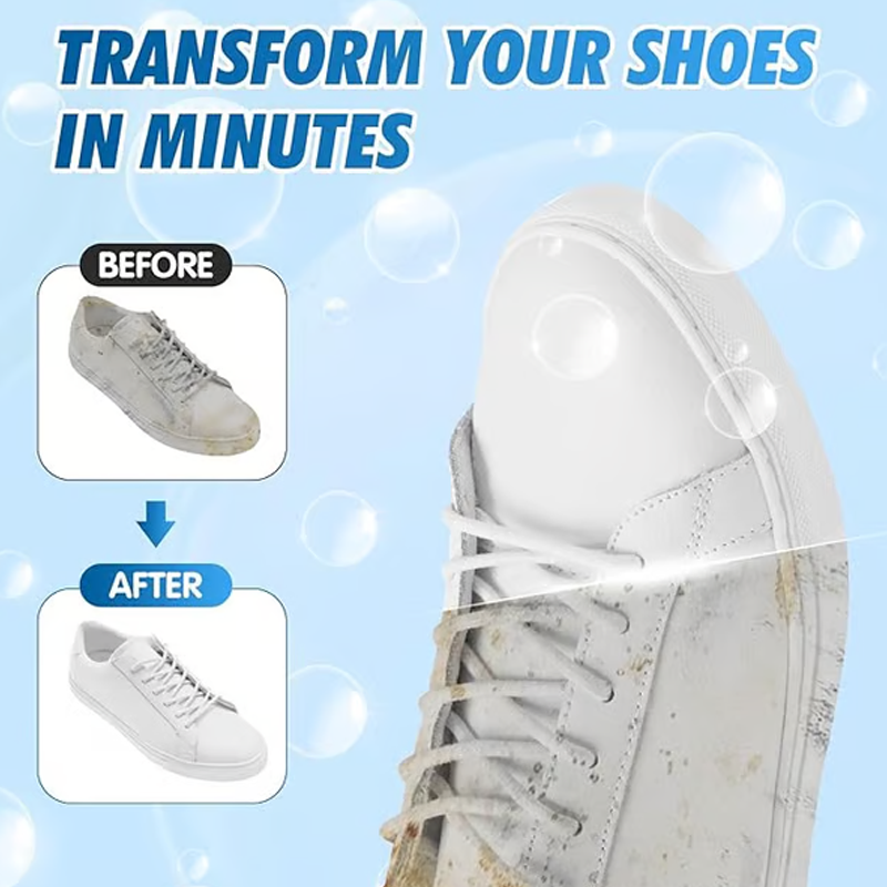 🏆Hot Sale Buy 3 Get 2 Free⏳Universal Portable No-Rinse Foam Cleaner for Shoes