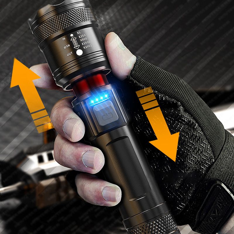 🔦🔥2026 New Arrivals: 50% Off for a Limited Time!🔥🔦Super Strong Light Zoomable Flashlight